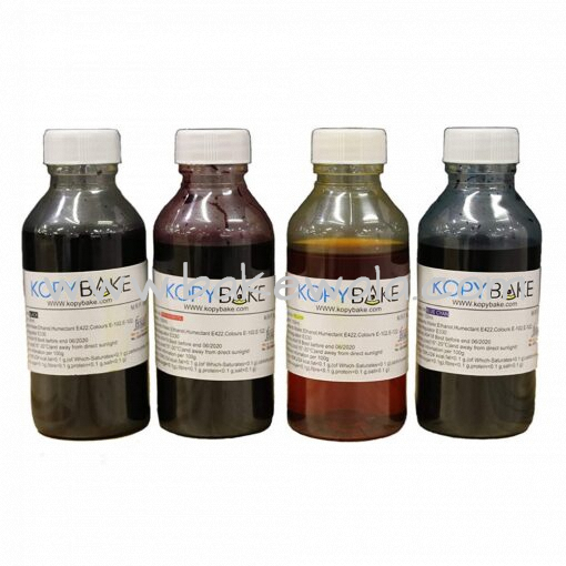 Kopybake - Edible Ink Set of 4 (CMYK)