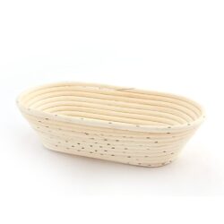 Bread Proofing Basket - Banneton Rattan - Oval - 12"