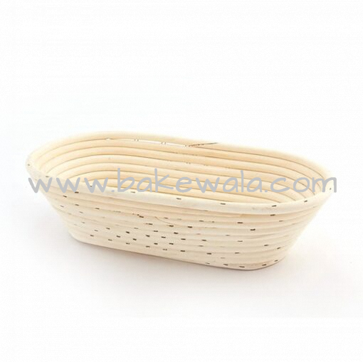 Bread Proofing Basket - Banneton Rattan - Oval - 12"