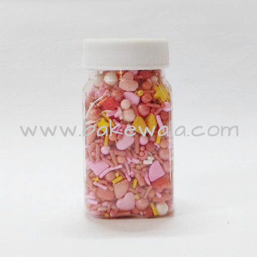 Sugar Shine - Sprinkles - Hot Valentine Sprinkles - 60g