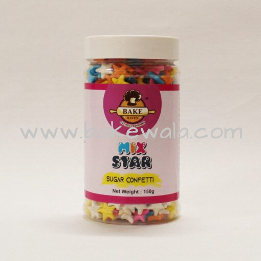 Bake Haven - Metallic Star - Assorted - 150g