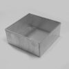 Aluminium Cake Tin Mold - Heavy Duty - Square Shape - Size 2 - 6 Inch