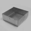 Aluminium Cake Tin Mold - Heavy Duty - Square Shape - Size 3 - 7 Inch