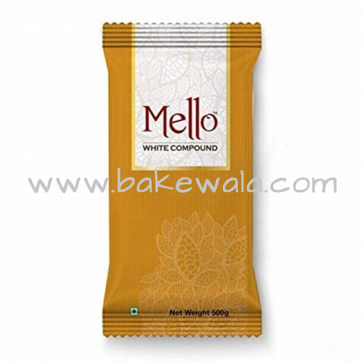 Mello White Compound Slab - 500 g