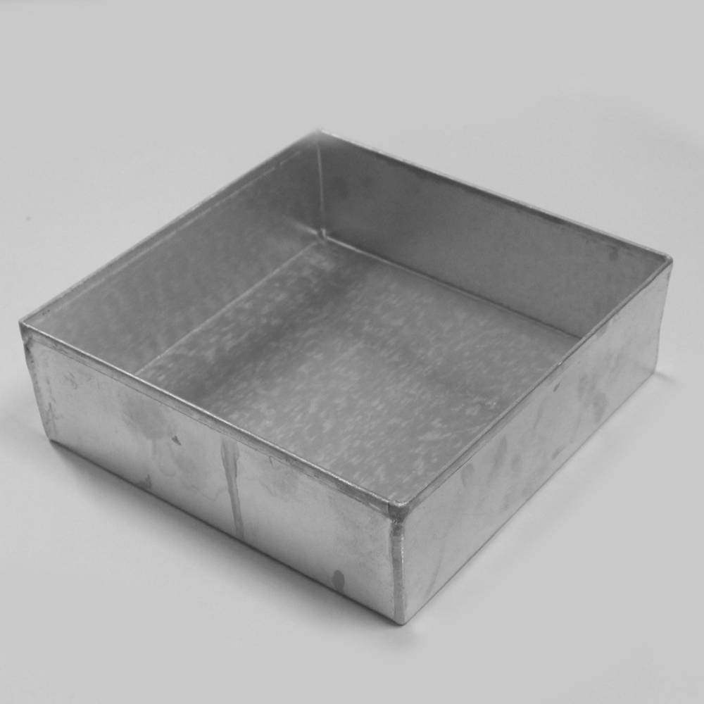 Buy Aluminium Cake Tin Mold - Heavy Duty - Square Shape - Size 4 - 8 Inch  online in India at best price