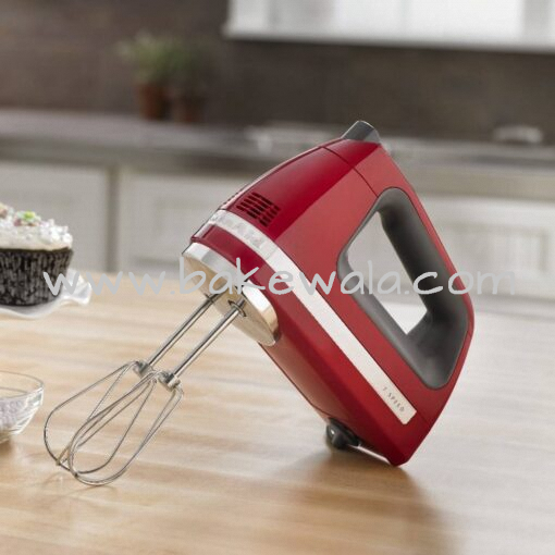 KitchenAid - 7 Speed Hand Mixer Empire Red