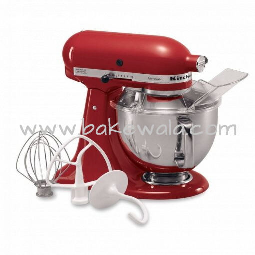 KitchenAid - Artisan Series 4.8L Tilt-Head Stand Mixer - Empire Red