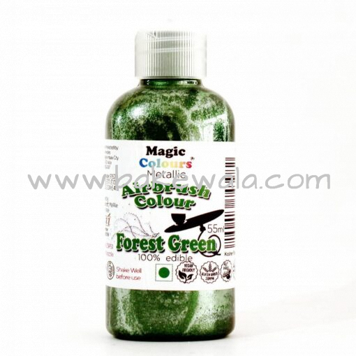 Magic Colours - Metallic Airbrush Colour - Forest Green - 55ml