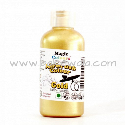 Magic Colours - Metallic Airbrush Colour - Gold - 55ml