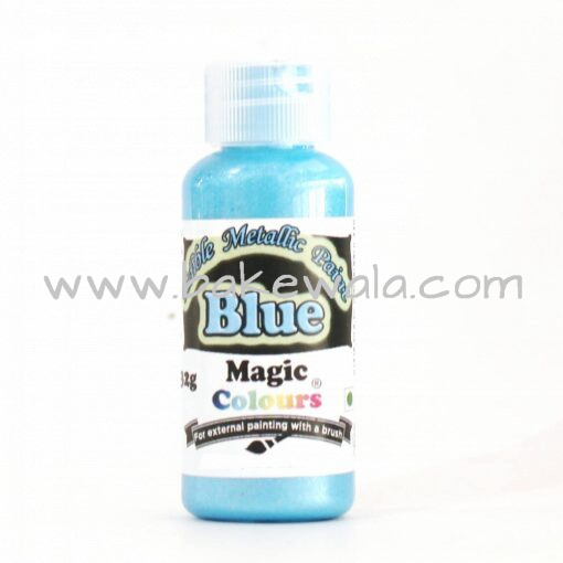 Magic Colours - Metallic Paint - Blue - 32g