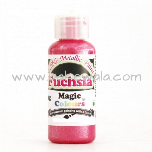 Magic Colours - Metallic Paint - Fuchsia - 32g