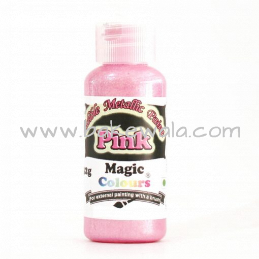 Magic Colours - Metallic Paint - Pink - 32g