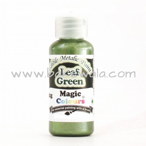 Magic Colours - Metallic Paint - Leaf Green  - 32g