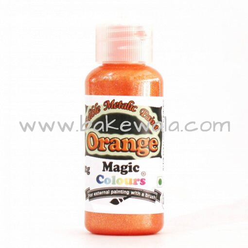 Magic Colours - Metallic Paint - Orange - 32g