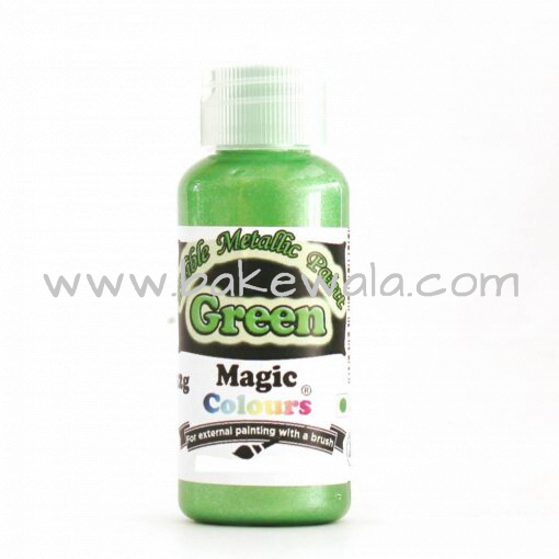 Magic Colours - Metallic Paint - Green - 32g