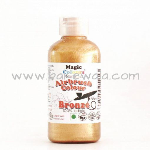 Magic Colours - Metallic Airbrush Colour - Bronze - 55ml