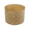 Panettone Paper Muffin Cup - Vintage Light Brown and Gold - 15 cm -3000pcs