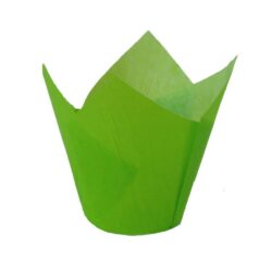 Tulip Paper Cups - Green Solid - Small -3600 pcs