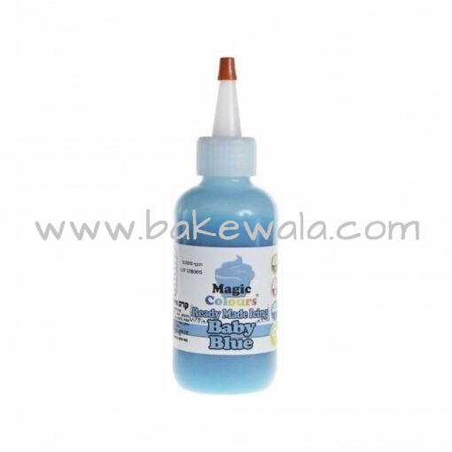 Magic Colours - Ready Made Icing - Baby Blue-165g