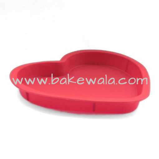 Bakewala Silicone Cake Mould - Heart Shape