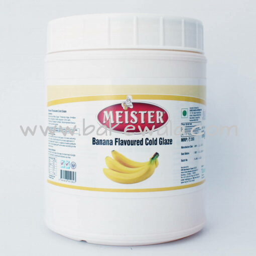 Meister Cold Glaze - Banana Flavour - 1kg