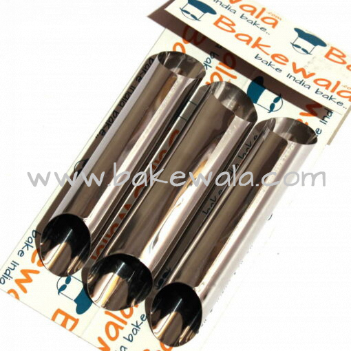 Cannoli Form Tube - Set of 3 tubes