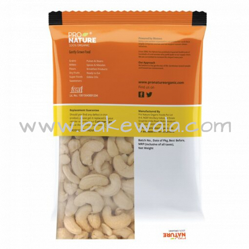 ProNature - Cashew Nuts - 250g - 100% Organic