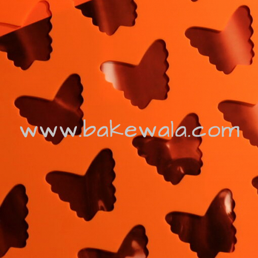 Chocolate Chablon Silicone Mat - Butterfly