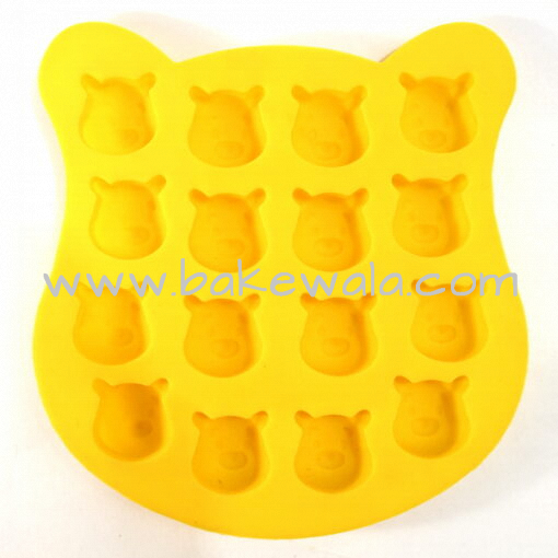 Chocolate Mould - Winnie the pooh shapes