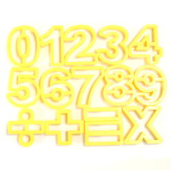 Cookie Cutters- Numbers & Symbols