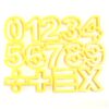 Cutters - Numbers & Symbols
