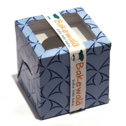 Cupcake Boxes 1 Cavity - Blue Orchid -  20 pcs