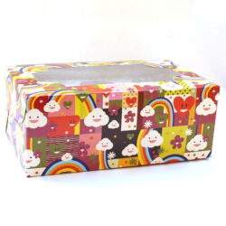 Cupcake Boxes  6 Cavities - Happy - 20 PCS