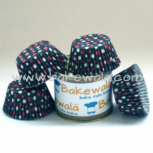 Cupcake Paper Liners - Dot Contrast - 10.5cm - 100 pcs