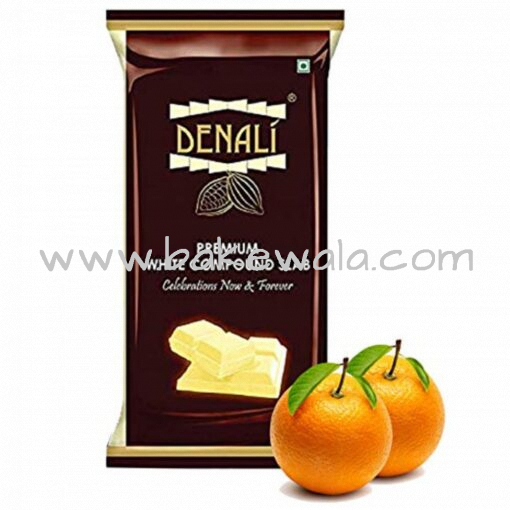 Denali - Premium White Compound Slab - Orange - 500g