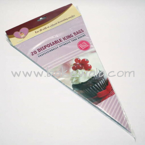 Disposable Icing or Piping Bag - 20 pcs