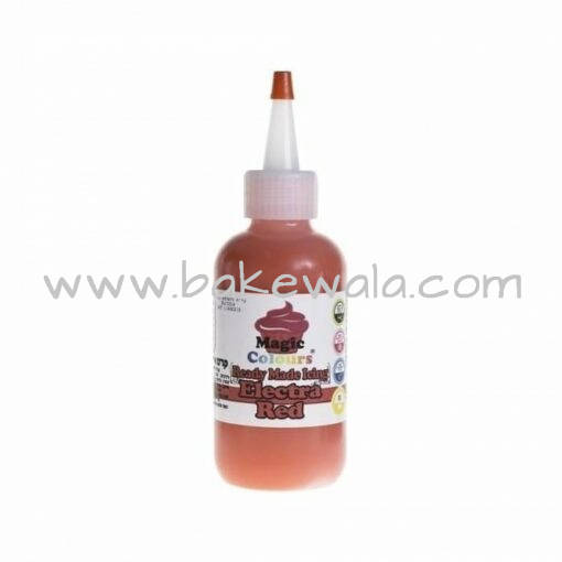 Magic Colours - Ready Made Icing - Electra Red-165g