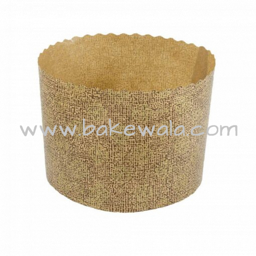 Paper Baking Mould - Panettone Round Mould - 4 Inch dia -2400pcs