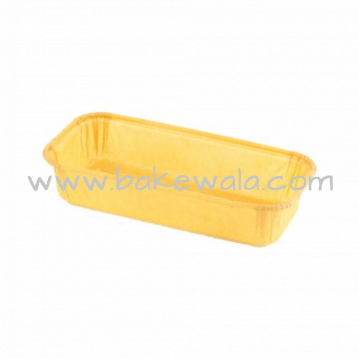 Paper Baking Mould - Rectangular Loaf  - Rolled Edge -2000pcs