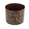 Panettone Paper Muffin Cup - Vintage Brown and Gold - 14.5 cm - 3000pcs
