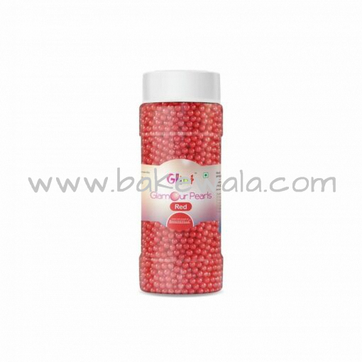 Glint Glamour Pearls Red - 75 g