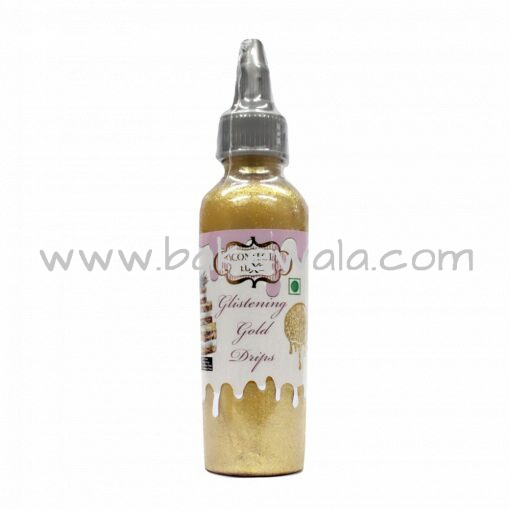 Confect Decorating Drip - Glistening Gold - 100g