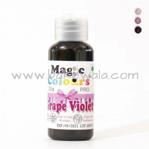 Icing or Gel Color - Magic Colours Pro Gel - Grape Violet - 32g