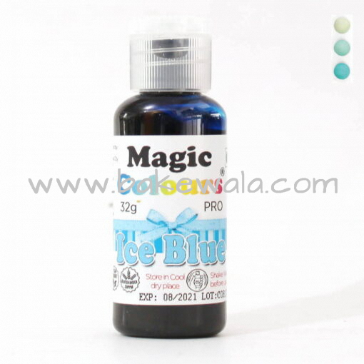 Icing or Gel Color - Magic Colours Pro Gel - Ice Blue - 32g