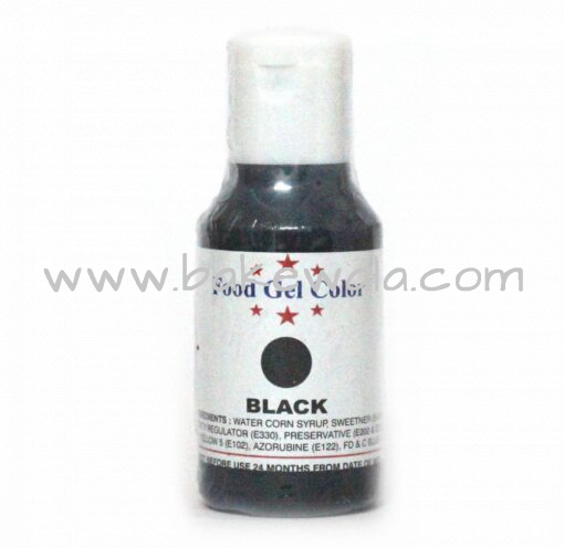 Bake Haven - Icing Gel Colour - Black - 20g