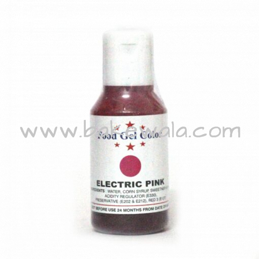 Bake Haven - Icing Gel Colour - Electric Pink - 20g