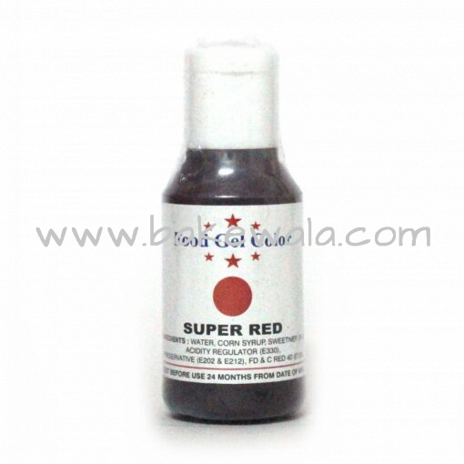 Bake Haven - Icing Gel Colour - Super Red - 20g