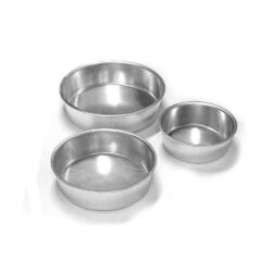 Aluminium Cake Tin Mold - Round - Set of 3