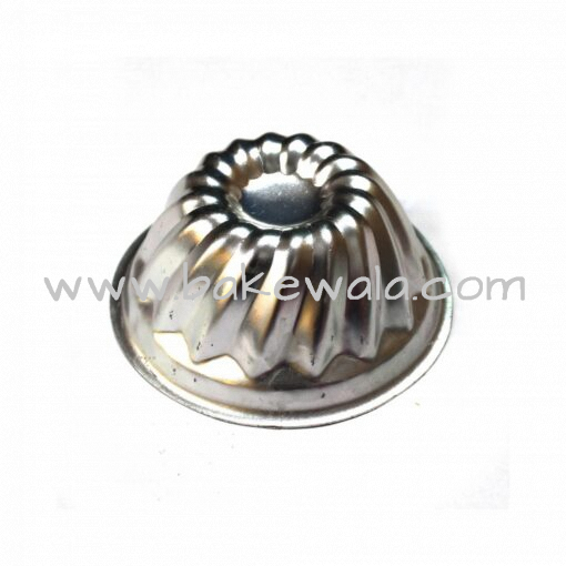 Aluminium Cake Tin Mold - Sunflower Shape - Size 3 - Dia - 4.7 inches - Small Mould