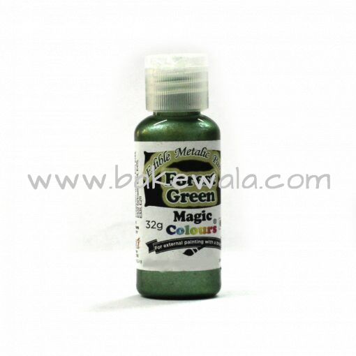 Magic Colours - Metallic Paint - Forest Green - 32g